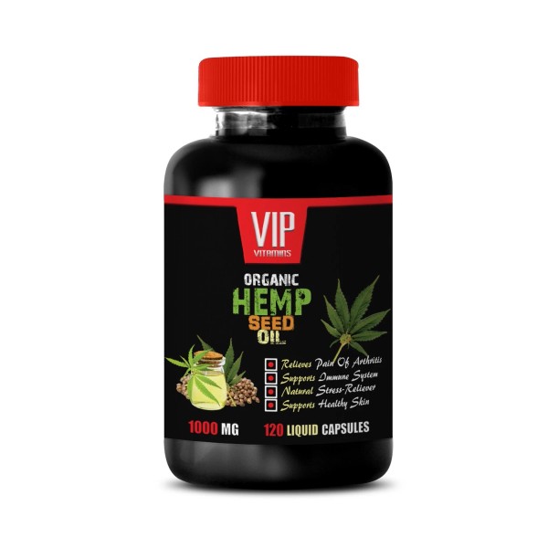 VIP VITAMINS Skin elasticity - HEMP SEED OIL - Omega