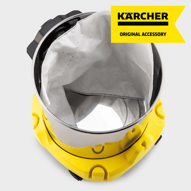 KARCHER Fleece Bags (Pack of 4) 2.863-314.0 Gray