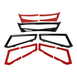 Unbranded Tail Light Lens Trim Fit For Honda Goldwing 1800 2012-2017 GL1800 Audio/Comfort