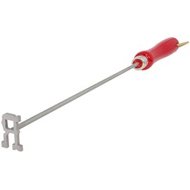 BBQ Fans Western R Branding Iron for Steak, Buns, Wood & Leather