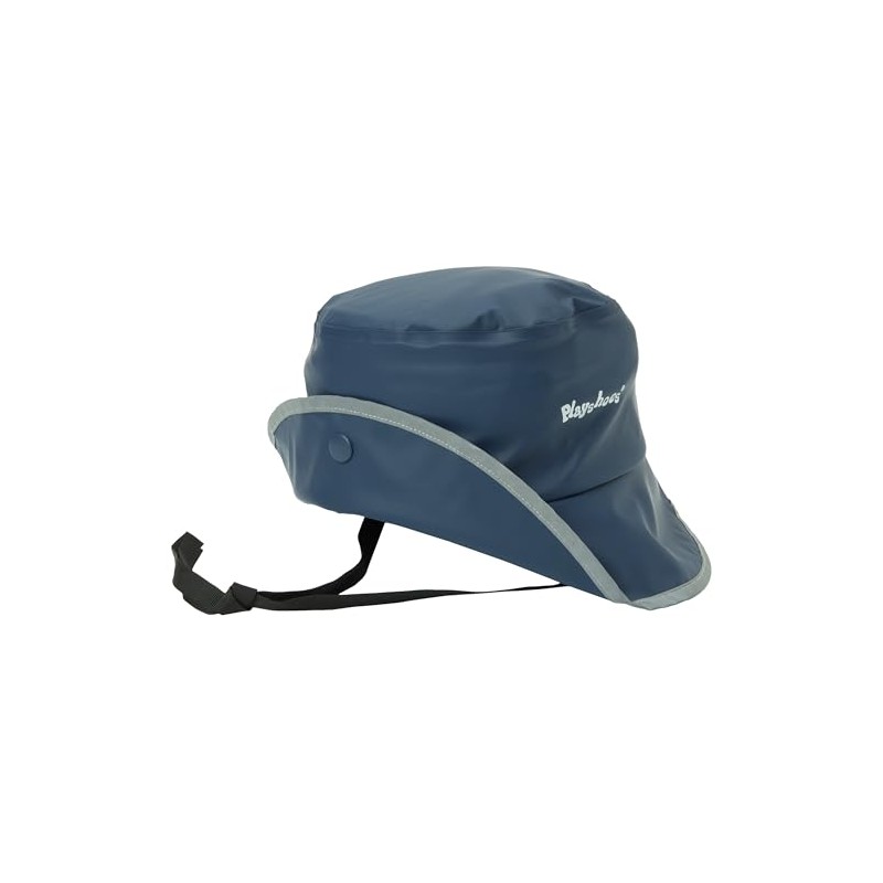 Playshoes Unisex Rain Hat Southwester Rain Hat, marine fleece lining
