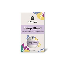 Nativa 5 | Sleep Blend - Aromaterapia para Difusor | Crea un ambiente de Relajación profunda y tranquilidad | Aceites Esenciales de Lavanda, Manzanill