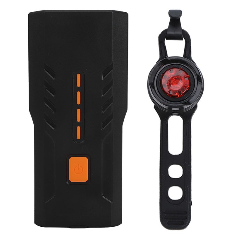 Portable USB Rechargeable Bike Front Light Bicycle Taillight Cycling Light