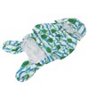 Reflective Puppy Raincoat Sea Turtle Pattern Lightweight Breathable Waterproof Pet