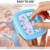 Secura 60-Minute Visual Timer, Silent Study Timer for Kids and