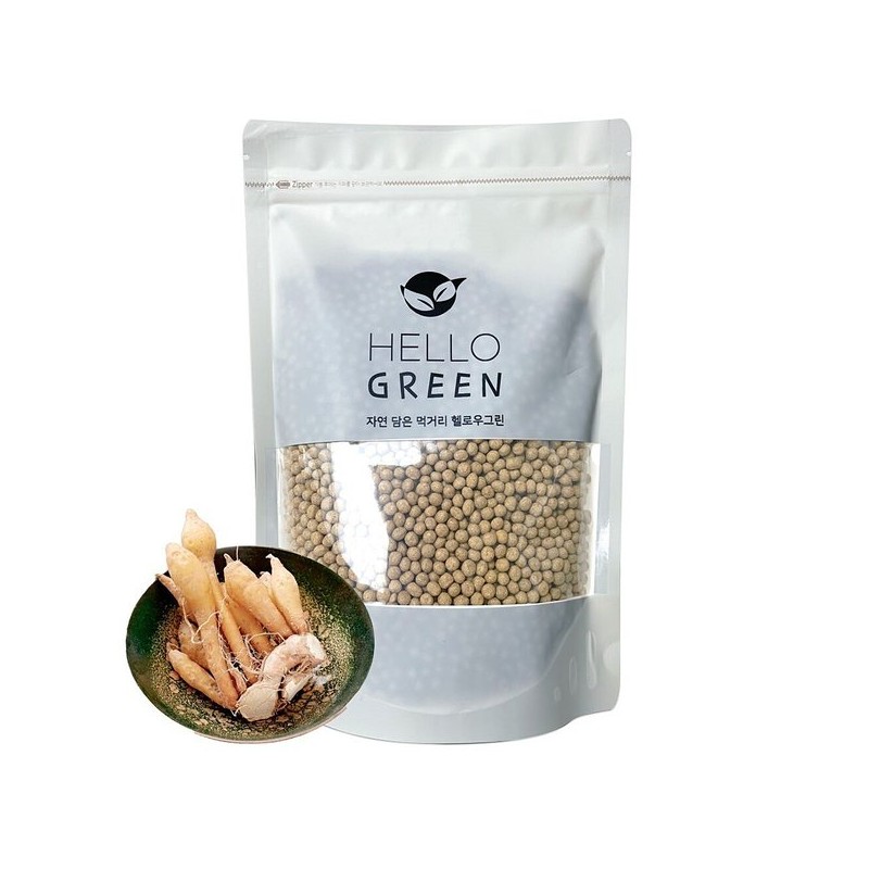 헬스보조 건강환 헬로우그린 건강한 판두라틴 핑거루트환 500g 팩 Hello Green