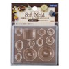 Padico Soft Mold 403049 Resin Mold, Diamond Shapes