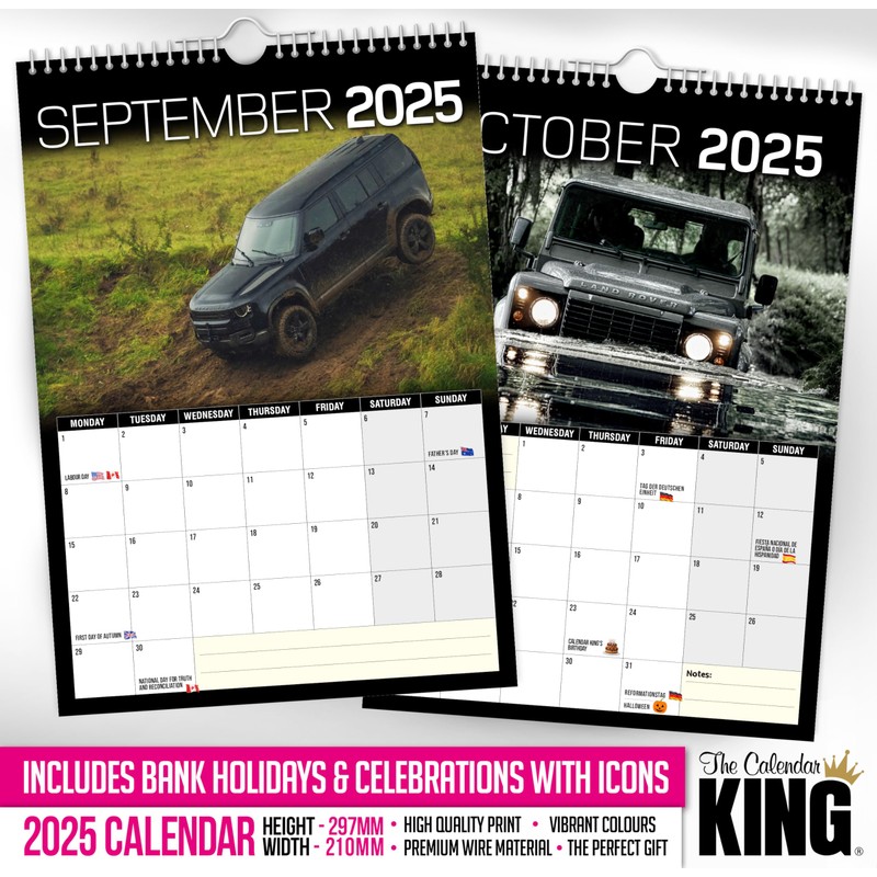 The Calendar King // Landy Defender - Landie Defender -
