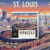 Lantern Press 1000 Piece Jigsaw Puzzle, St. Louis, Missouri, Skyline