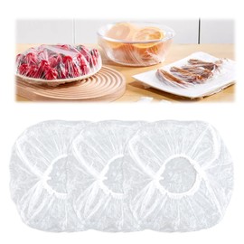 100Pcs Bowl Covers Bread Proofing Cover Stretchable Plastic Shower Caps for Sourdough Bread Reusable Sourdough Essentials Elastic Breads Baking Supplies BPA Free Food Grade for Storage Containers