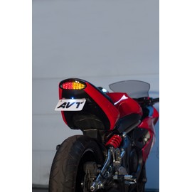 AVT Ninja 650 Fender Eliminator Kit 2009-2011 - Integrated LED Tail Light