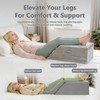 4 Heights Leg Elevation Pillow Blood Circulation, Swelling, L 29"