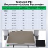 Sovol Double Sided PEI+PEI Sheet for Bambu X1/X1C/X1E/P1P/P1S/A1 Printing Plate