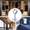 INCREWAY Stainless steel Wardrobe Pipe, Dia 32mm(1-1/4") Closet Lever Support