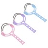 3PCS Facial Hair Removal Spring Handheld Face Epilator for Women