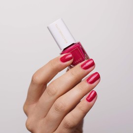 Vegan Nail Polish, 14 Free Nail Polish, 100% Vegan, Low Harmful & Natural, Base, Nude, Glitter, Made in Germany, Premium Quality, 5 ml