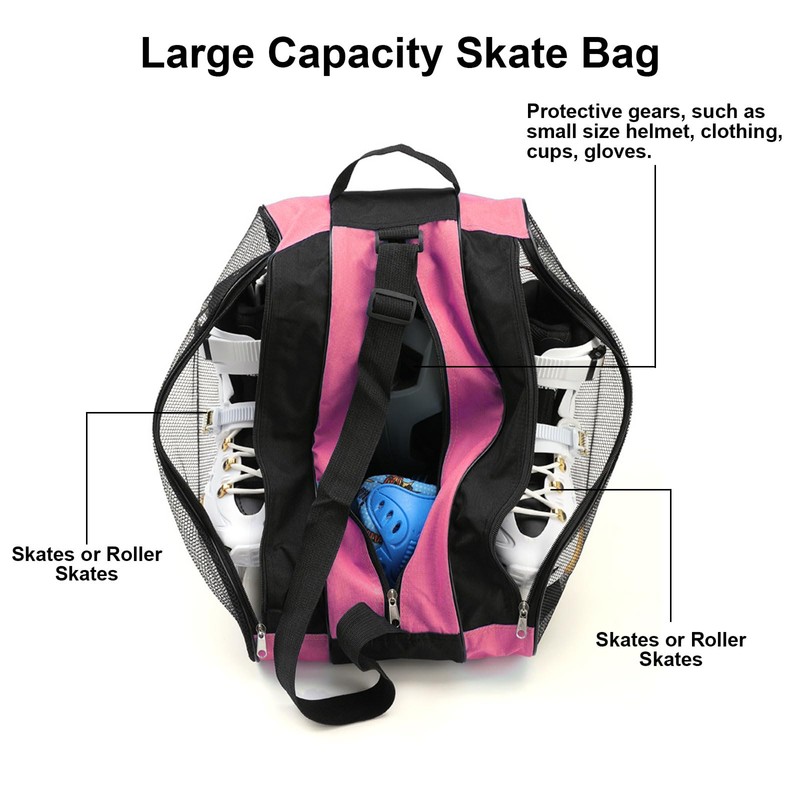 HDFCLUP 2 Pcs Skating Bag Set Ice Skate Blade Covers