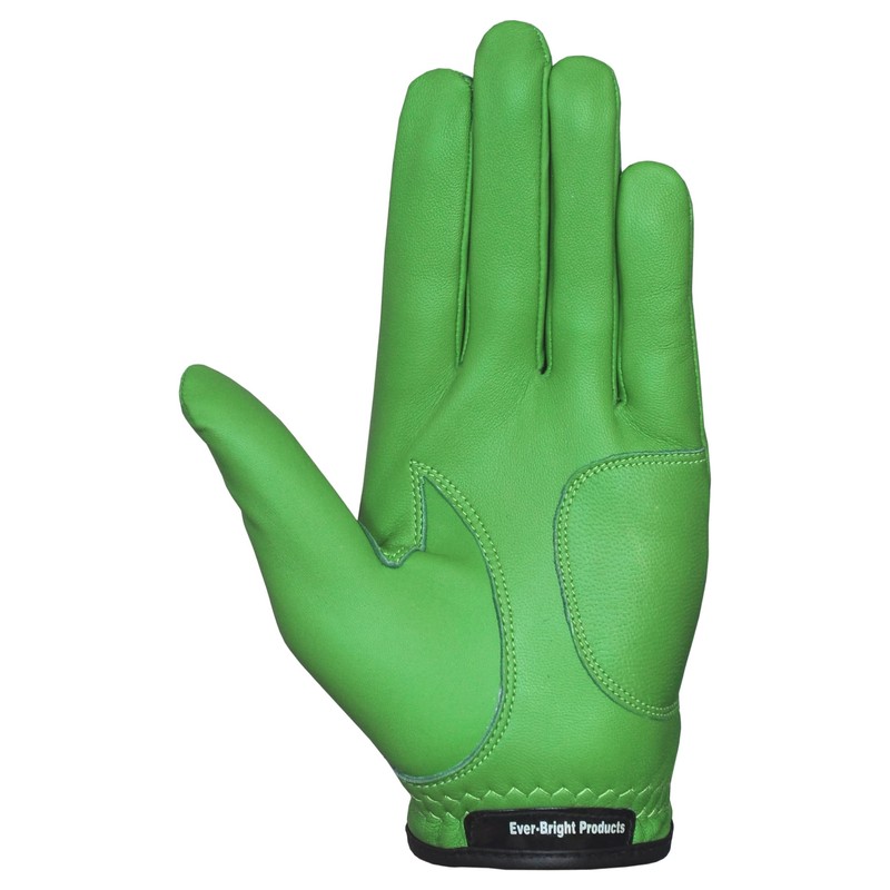 Ever-Bright Men's Golf Gloves OptiColor Premium Leather Golf Glove (Green,