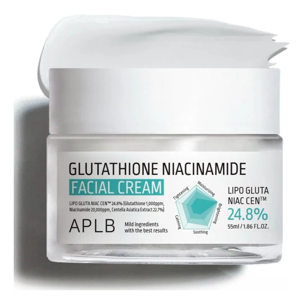 Aplb Glutatión Niacinamida Crema Facial Aclarante Todo Tipo De Piel