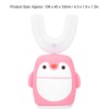 Children Cartoon Electric Toothbrush Cute Cleaning U shaped Toothbrush Oral