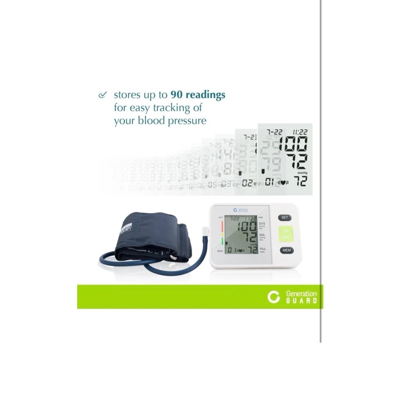 Generation guard Digital Blood Pressure Monitor | Automatic Upper Arm