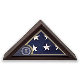 Allied Frame - US Air Force Flag Display Case Complete with 3x5 American Flag