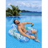 Pool Float Chair with Handle - 2pcs Inflatable Pool Chair
