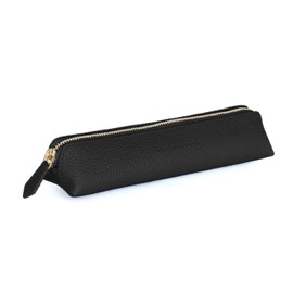 Bonaventura BPNT1 Pencil Case, Shrink Leather, Black, Minimalist