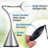 OttLite LED Cone Desk Lamp, Silver