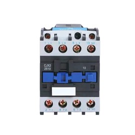 QFZFQOLSS Silver Contact CJX2-2510 LC1D AC Contactor 25A NO 3-Phase DIN Rail Mount Electric Power Contactor 24V 36V 110V 220V 380V(Cjx2-2510 Ac380v)