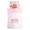 BABESIDE 2 Pcs Baby Doll Bedding Set for 12-15 Inch