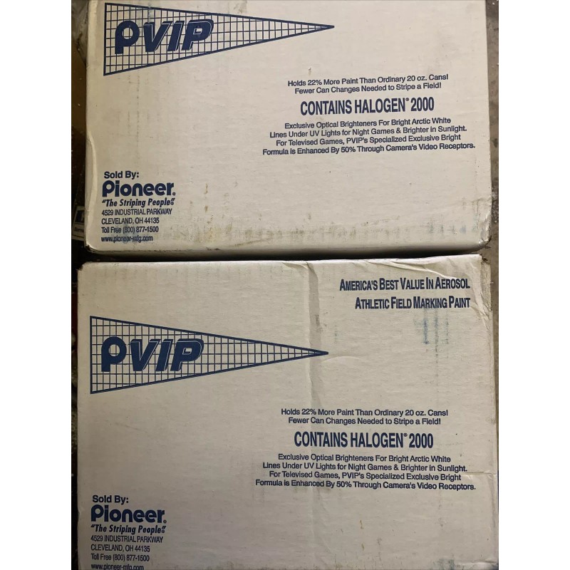 Pioneer PVIP Arctic White Athletic Field Striping Paint, Jumbo Can