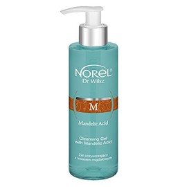 Norel Dr Wilsz Cleansing Gel with Mandelic Acid | Zel Myjacy z Kwasem Migdalowym 200 ml SET with STAPIZ Hair Shampoo 15ml or Mask 10ml