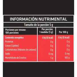Hq Nutrition Creatine Sabor Sin Sabor