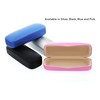 LBI Hard Shell Eyeglass Case Clamshell Fits Small To Medium