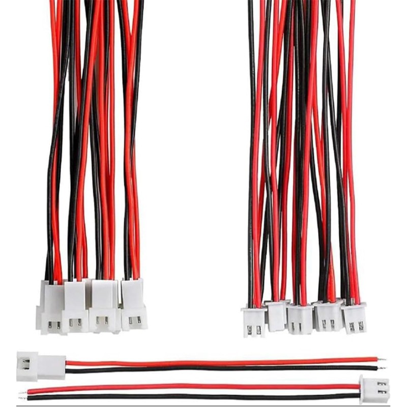Harissess 360 Pieces MX 1.25 mm Plug Kit, 2/3/4/5 Pin