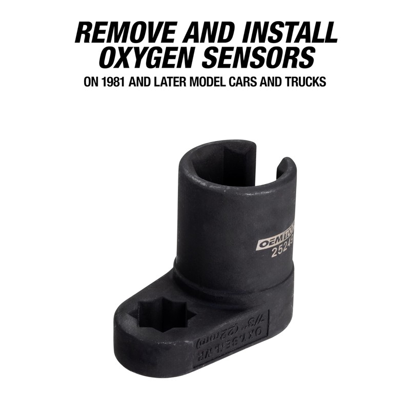 OEMTOOLS 25249 Oxygen Sensor Crowfoot Wrench, Reliable Oxygen Sensor Socket