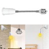 Enwye 4Pcs Flexible Lamp Holder, E27 to E27 Lamp Holder,