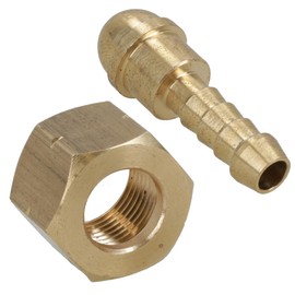 Welding Gas Hose Connector 5/16 Hose Tail with 3/8 BSP Left Handed Thread 1pc