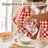 TeamFar Bread Proofing Basket Set, 9” Round & 10” Oval