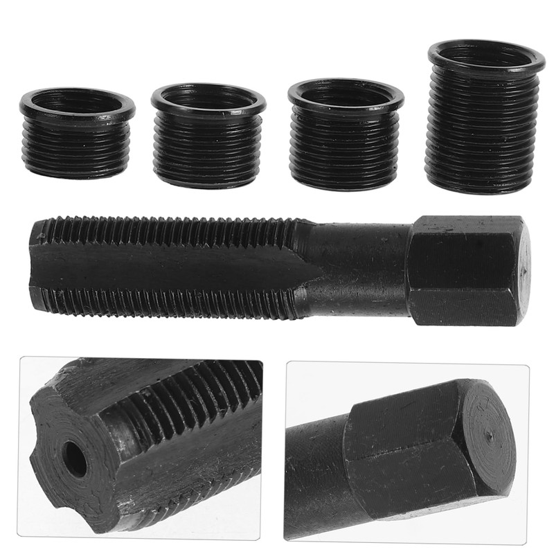 GLEAVI 1set Spark Plug Thread Repair Tool Kit Efficient Automotive