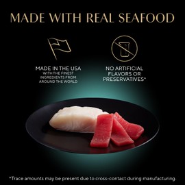 Sheba Perfect Portions Wet Cat Food Pate Tender White Fish and Tuna Entree, 2.6 oz. Twin-Pack Trays (24 Count, 48 Servings)