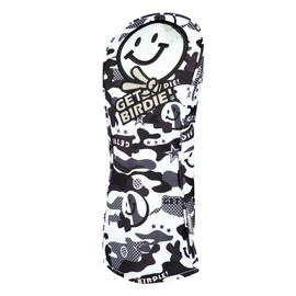 WINWIN STYLE WINWIN-WINN STYLE GET BIRDIE! CAMO Headcover for Driver/Fairway/Utility (WH(100), Driver (HCP))