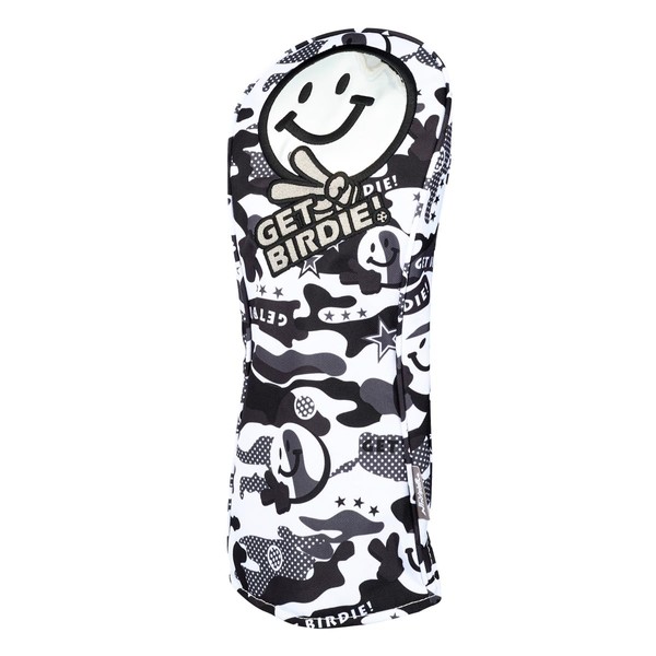 WINWIN STYLE WINWIN-WINN STYLE GET BIRDIE! CAMO Headcover for Driver/Fairway/Utility