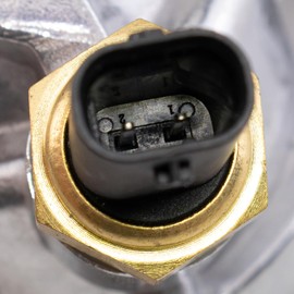 TRQ Thermostat with Housing Assembly Compatible with 2018-2024 Jeep Wrangler