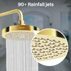 GURIN Shower Head High Pressure Rain, Luxury Bathroom Showerhead with