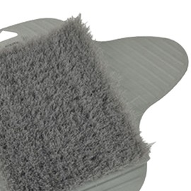 Harilla Duschfuß -Schrubbenmatte, Füße Reinigeren Waschpinsel, Reinigung nach Hause, Grau