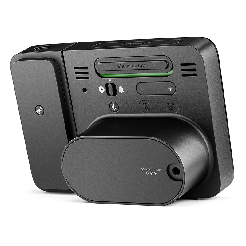 Braun Digital Radio Projection Alarm Clock for Central European Time
