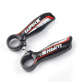 Lixada Bicycle Handlebar Ends 1 Pair Bicycle Bar End MTB Handlebar Ends Aluminum Alloy MTB Mountain Bike Handle Bar Ends 22.2mm