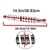 labwork 2 x Front Shocks Absorber Spring White Replacement for